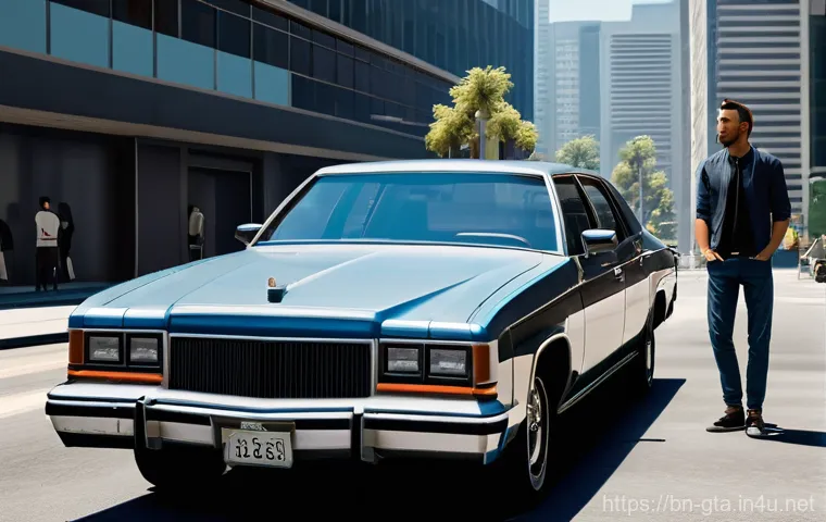 GTA5 희귀 차량 습득법 - **Prompt:** A dynamic, wide-angle shot of a lone figure, a young adult of indeterminate gender, casu...